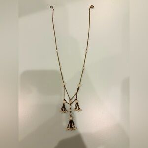 VINTAGE Pearl Tassle Necklace